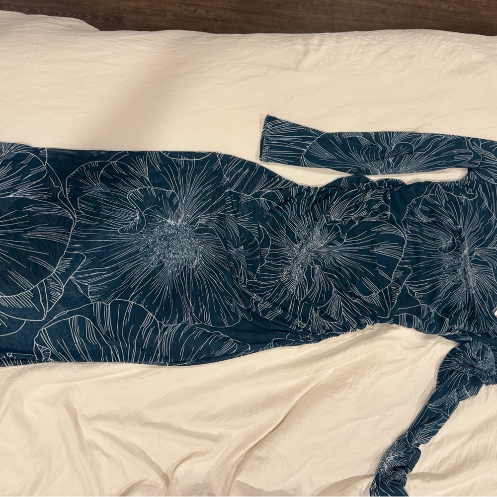 Guess Blue Floral Dress